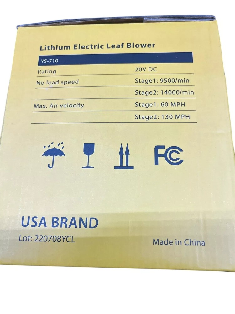 Somorei lithium electric Leaf Blower