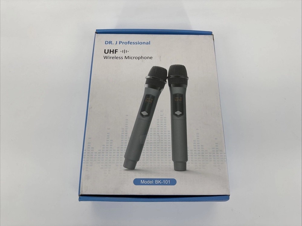 DR. J Professional UHF Wireless Microphone Model: BK-101