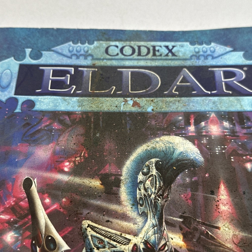 Warhammer 40K Classic Eldar Codex Army Book 1999