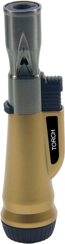 Jet Torch Flame Refillable Butane Lighter Adjustable Cigar Lighter Pink Color