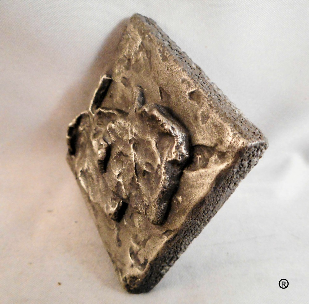 Nickel/Silver Falling Leaves Decorative Dot (Twins)