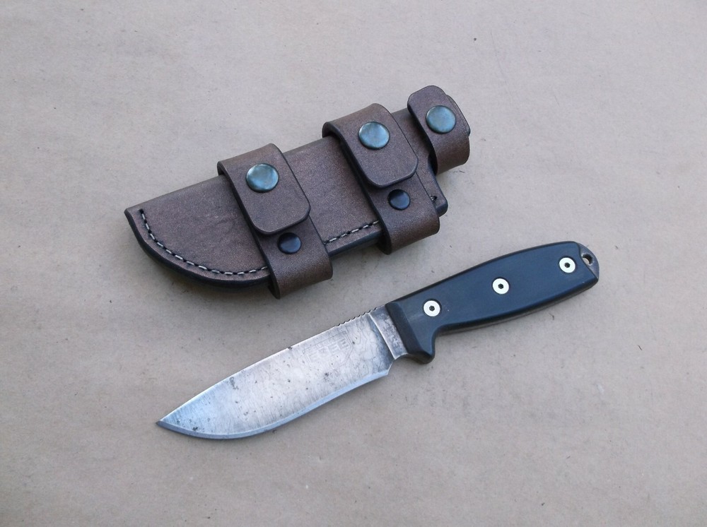 ESEE 4 BECKER BK16 BK17 CUSTOM LEATHER SHEATH (SHEATH ONLY) !READ DESCRIPTION!
