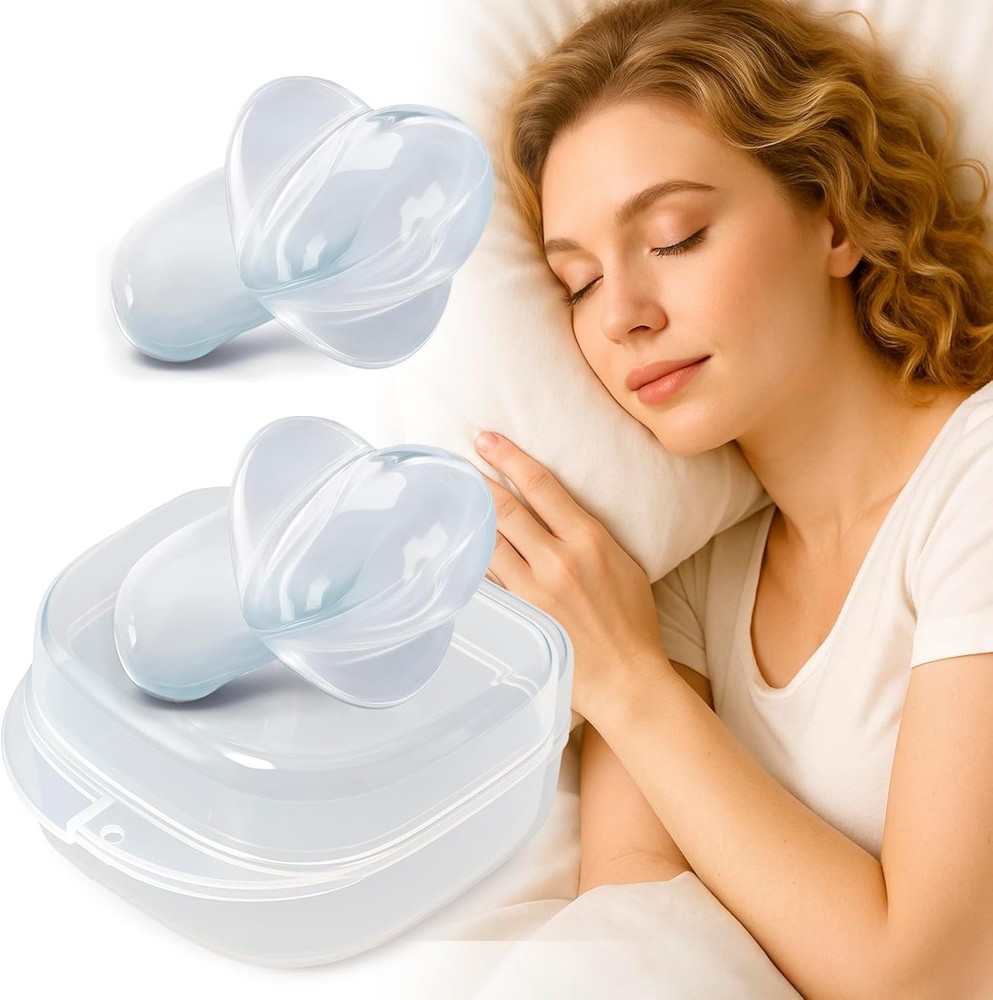 2Pcs Anti Snoring Device Sleep Snoring Solution Reusable Snore Solution Stopper