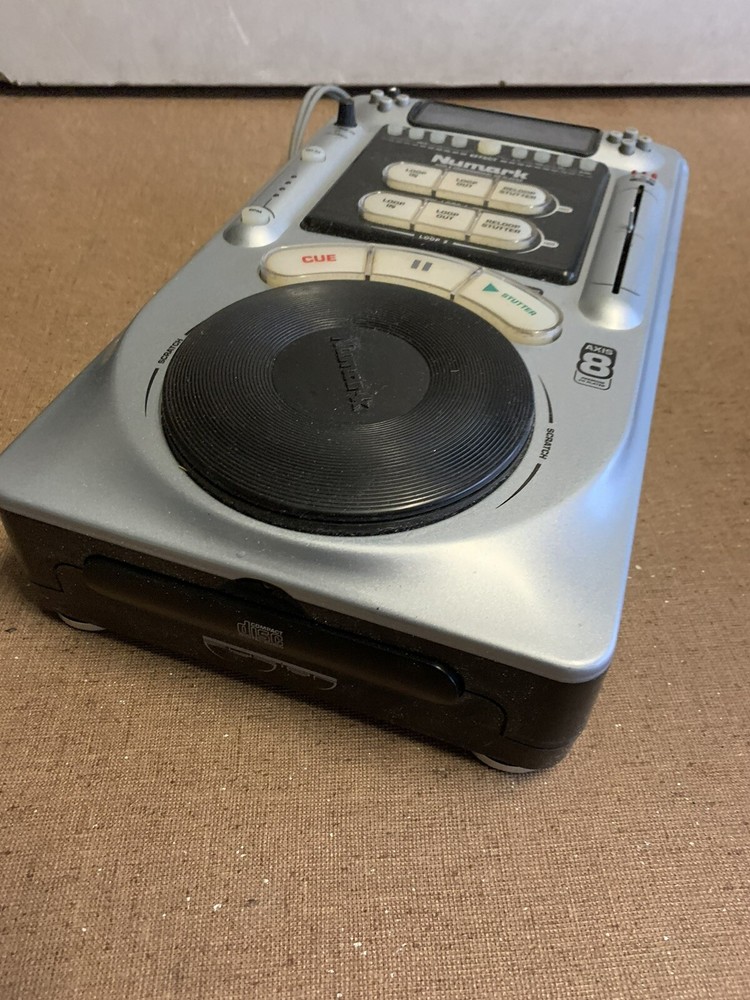 NUMARK AXIS 8 PROFESSIONAL TABLETOP PREMIUM CD PLAYER UNTESTED!