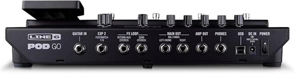 Line 6 POD Go Guitar Multi-Effects Processor, Black