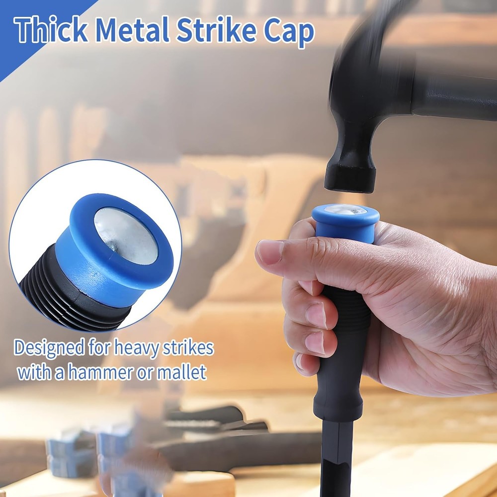 Corner Chisel, 90° Square Mortise Chisel 8mm 12mm Hinge Recess 8mm,