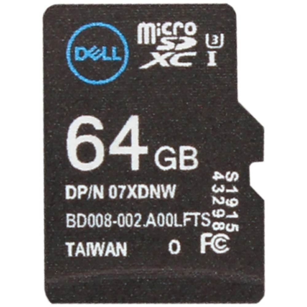 Dell 64GB microSD Card (7XDNW)
