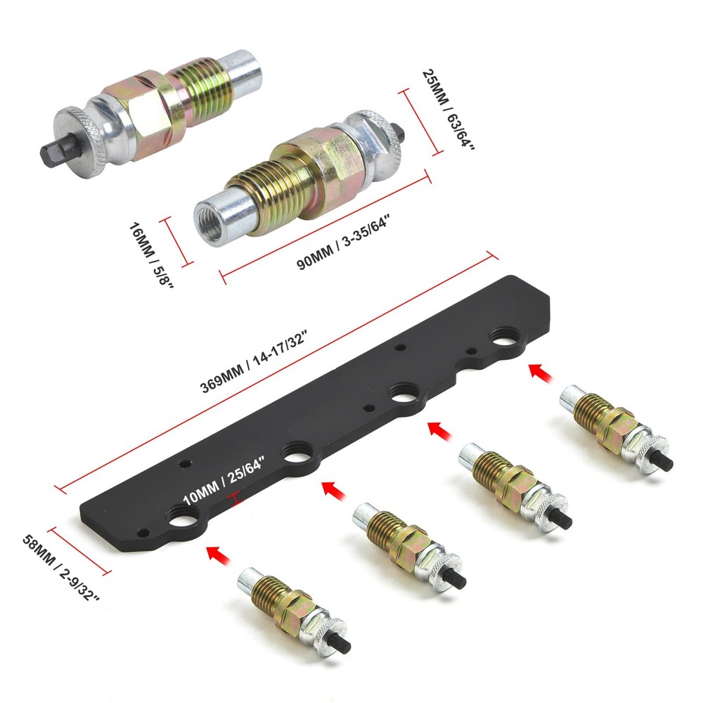 Fuel Injector Removal Install Tool Kit Compatible with BMW B36 B38 B48 Engine