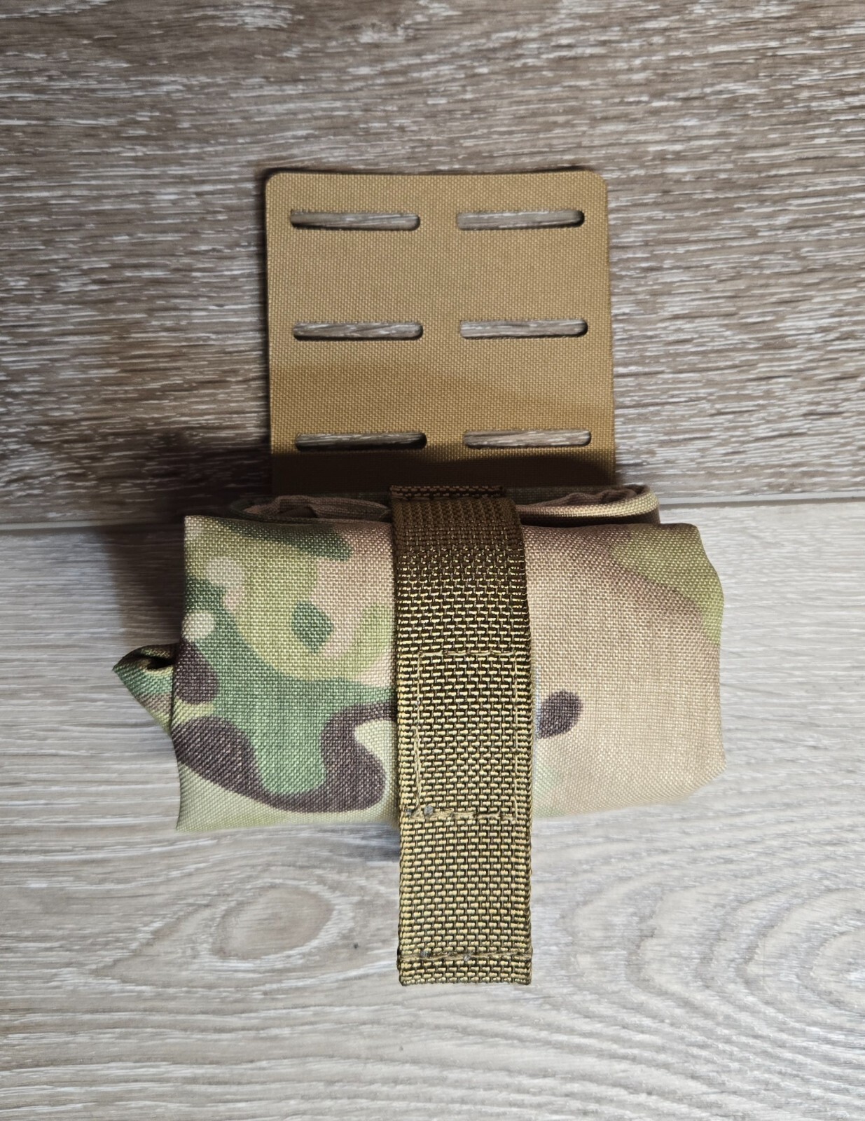 Molle/Pals Roll-Up Dump Pouch Tactical Battle Belt Multicam Coyote Black Green