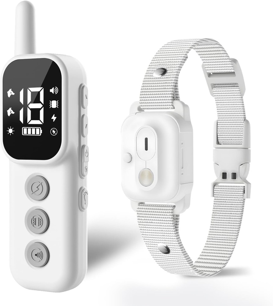 Dog Training Collar with Remote 3300FT Range Waterproof Rechargeable E Collar