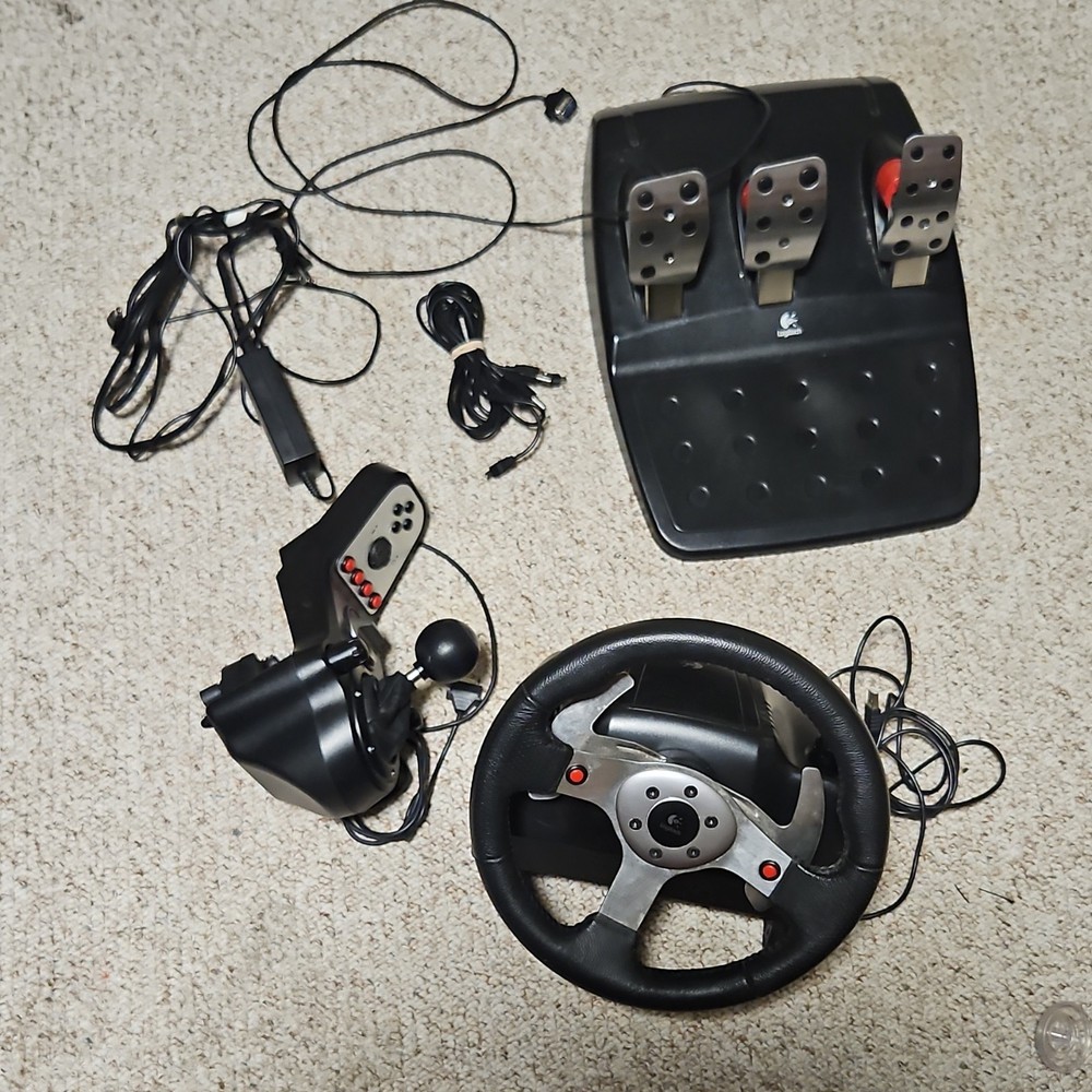 Logitech Racing Wheel, Pedals & Shifter Bundle