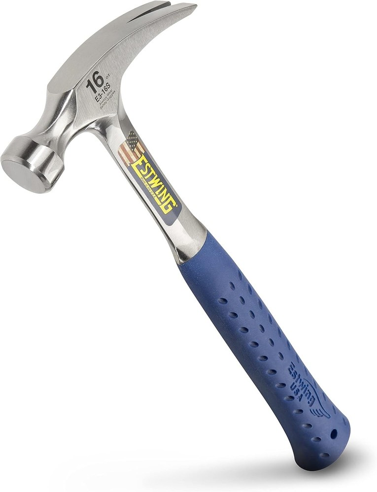 Durable Steel Claw Hammer - Shock Reduction Handle