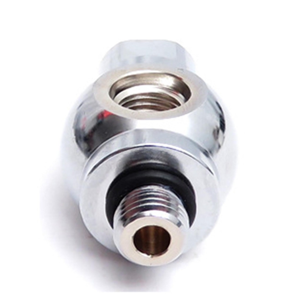 Diving Regulator Adapter 3 Ways Chrome Plated Brass First