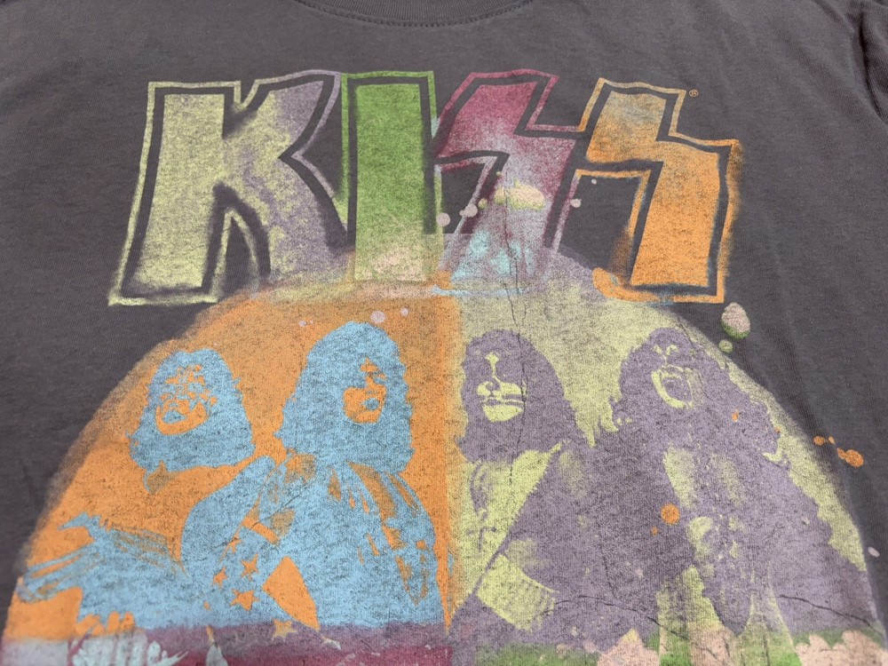 KISS T-SHIRT OFFICIALLY LICENSED SIZE 2X-GENE SIMMONS/PAUL STANLEY/ACE/PETER