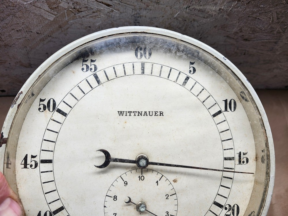Vintage Wittnauer Wall Stop Watch