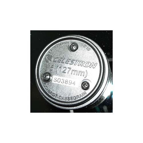 Bobs Knobs Celestron C5 f/10 Secondary w/ Metric Collimation Screw Thread C5met