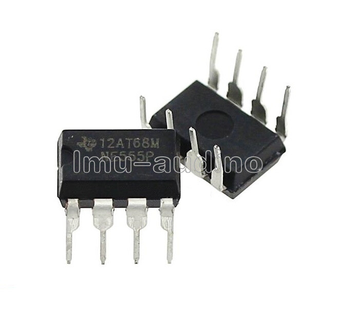 IC-NE 555 P Precision Timer DIL 8 - Choose from 20/50/100 Count