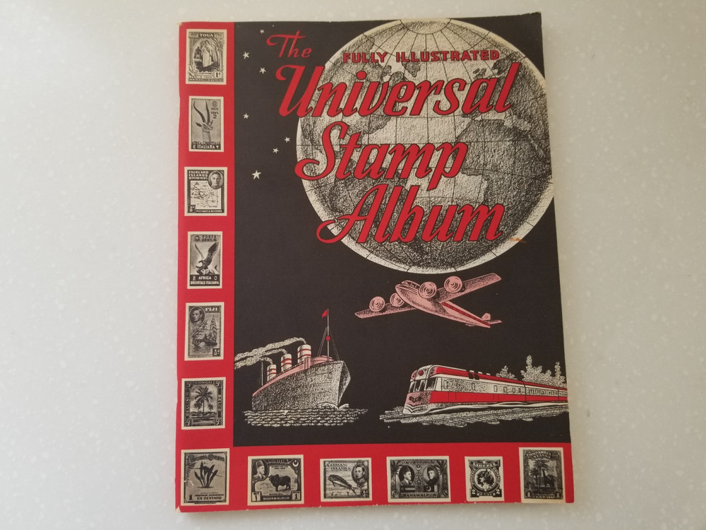 Grossman 1960 Fully Illustrated Universal Stamp Album of the World