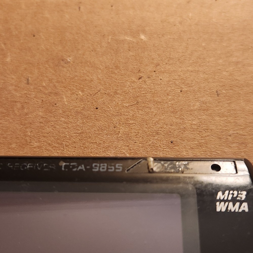 ALPINE CDA-9855 Face FACEPLATE Front Panel ONLY TESTED