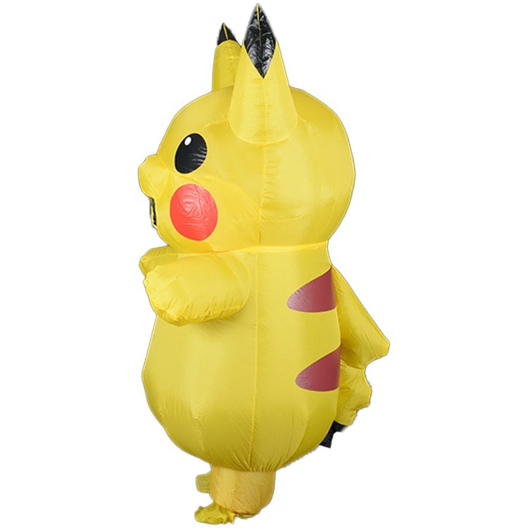 Pikachu Inflatable Costume Mascot Funny Adult fit 140-175cm Party Cosplay Outfit