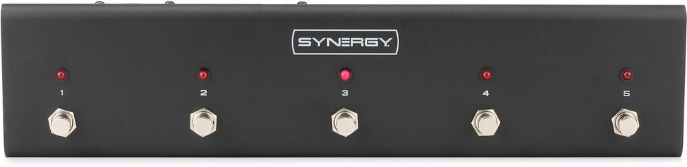 Synergy SYN-R5 5-button MIDI Footswitch for SYN-2 (2-pack) Bundle