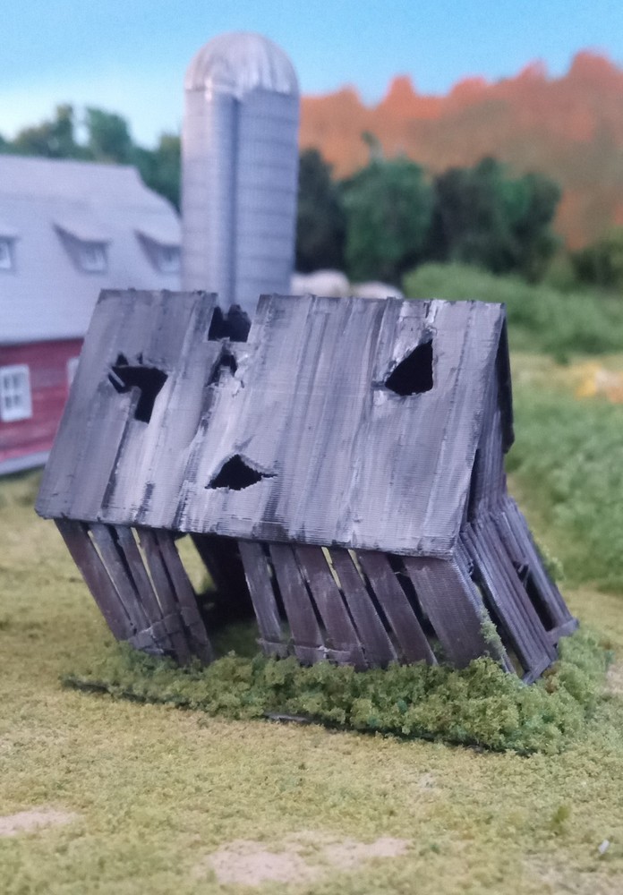 Dilapidated House N Scale 1:160