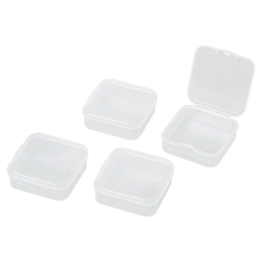 30Pc Transparent Small Bead Organizers Storage Cases and 1Pc Large Outer Box