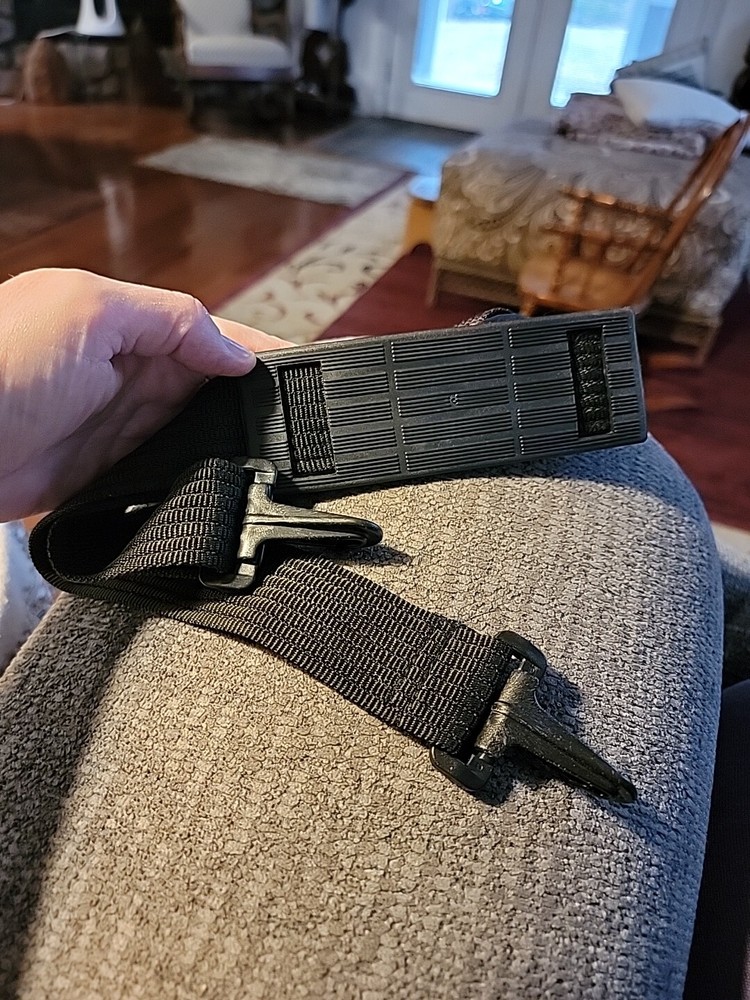 Black Adjustable Media Bag Shoulder Strap
