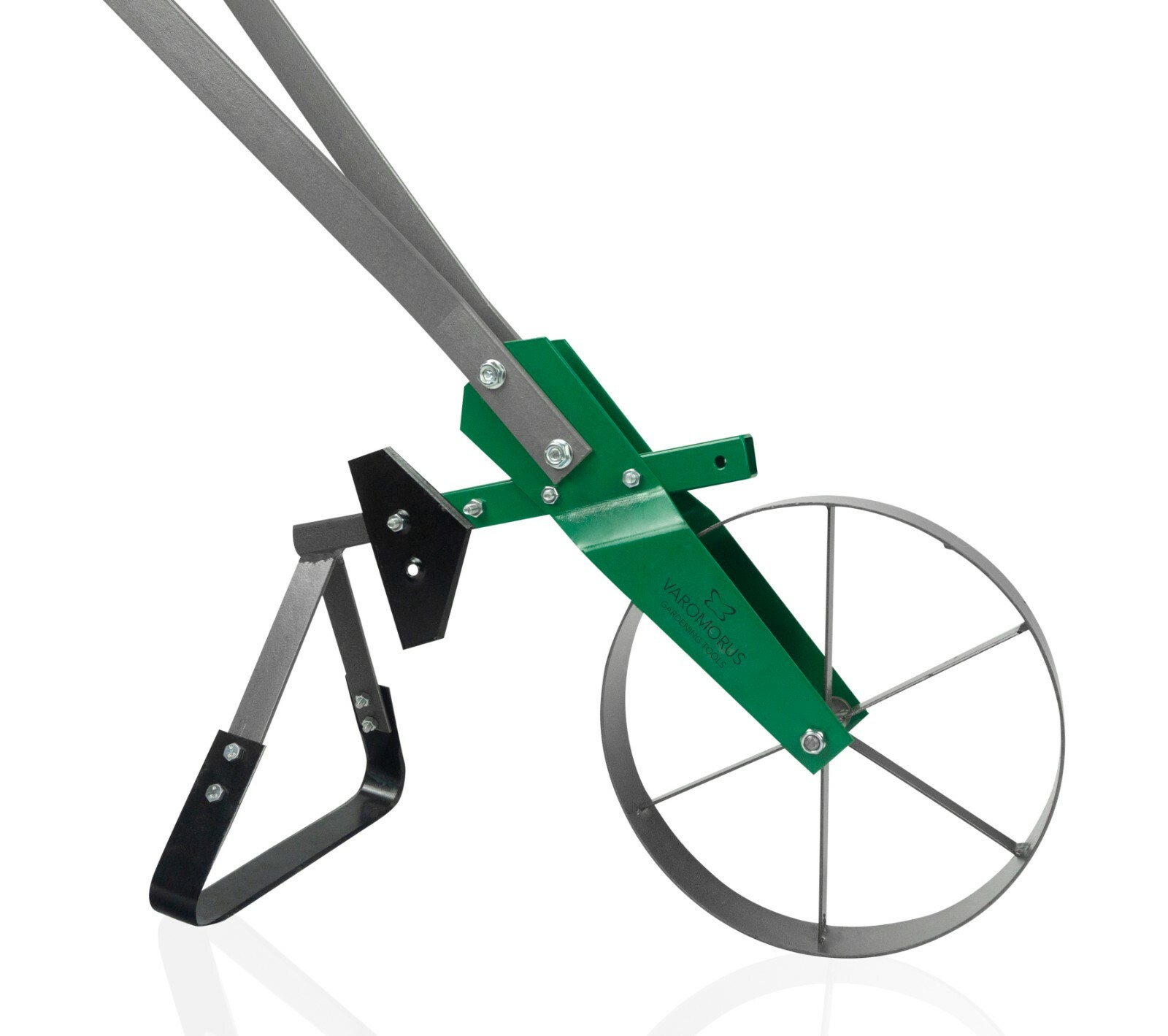 Varomorus High Wheel Cultivator, Hoe, Modular Plow Garden Tool for Gardening