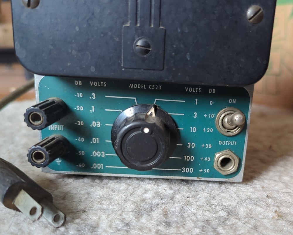Century Model 400 TYP-750 AC Vacuum Tube Voltmeter (Untested)