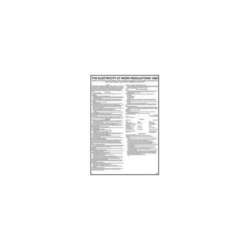 Rt10174 Poster Electricity at Work Rp 58119