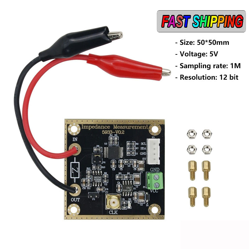 AD5933 Impedance Converter Network Analyzer Module 1M Sampling Rate 12 Bit