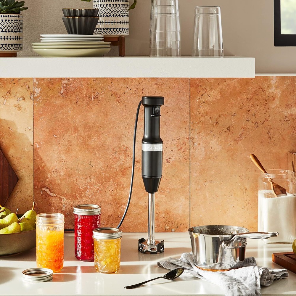 Variable Speed Corded Hand Mixer , Matte Black