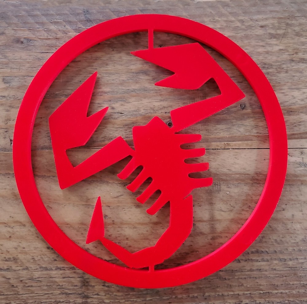 Abarth 595 Speaker Covers Large Set (Multiple Colours)