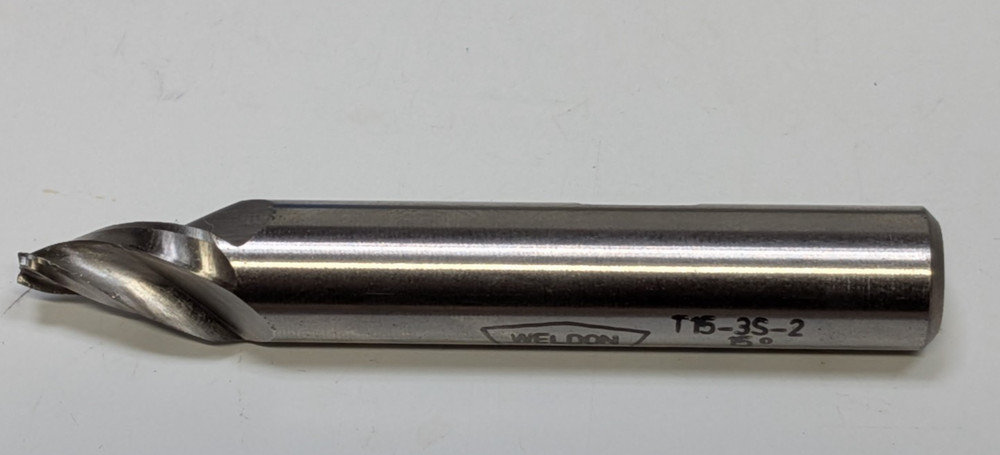 WELDON T15-3S-2 HSS 15 Degree Countersink 514287