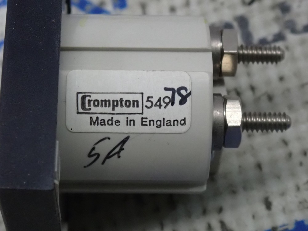 Crompton 54978 5 Amp Volt Meter New