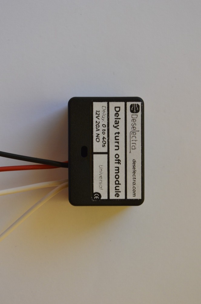 Car timer switch time relay 0 to 40 sec 12V 20A delay off universal delay stop