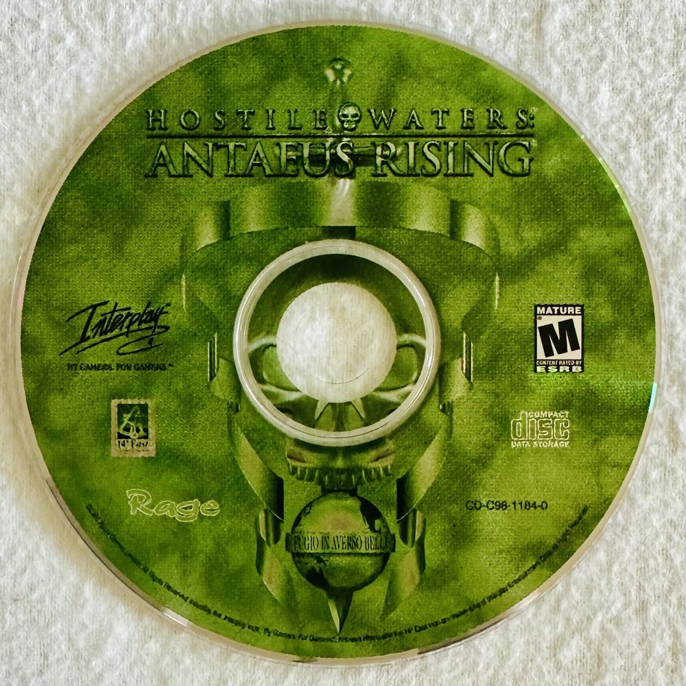 Antaeus Hostile Waters Antaeus Rising (PC, CD-ROM 2001) PC ONLY
