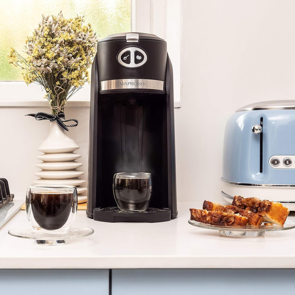 2 in 1 Grind Brew Automatic Personal Coffee Maker Automatic Single Serve Coffee
