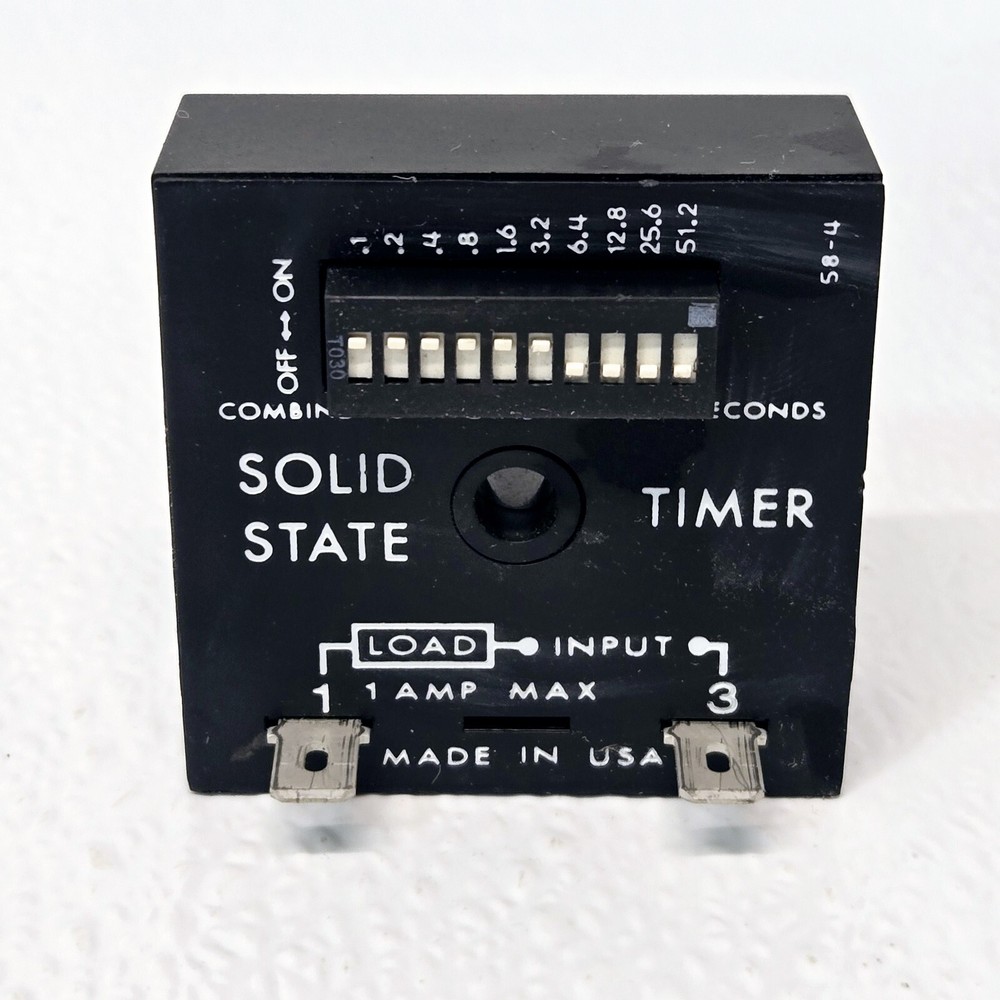 Entrelec Solid State Timer TDUL3000A 24-120 V ac/dc Encapsulated Delay 0.1-102.3