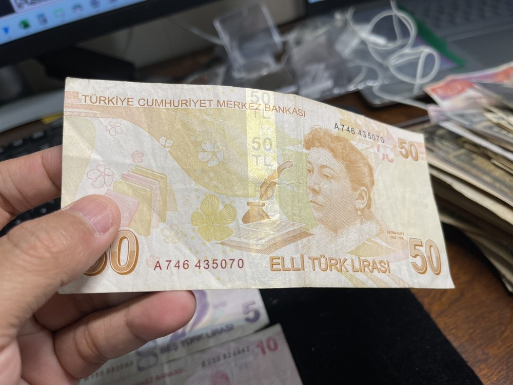 Turkey 3 Banknotes Lot