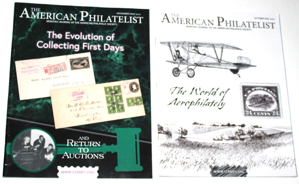 American Philatelist Oct '22 Nov '22 Stamp Monthly Journal LT