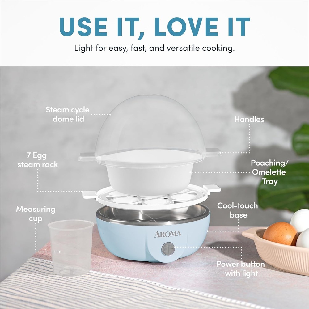 Electric Egg Cooker Steamer