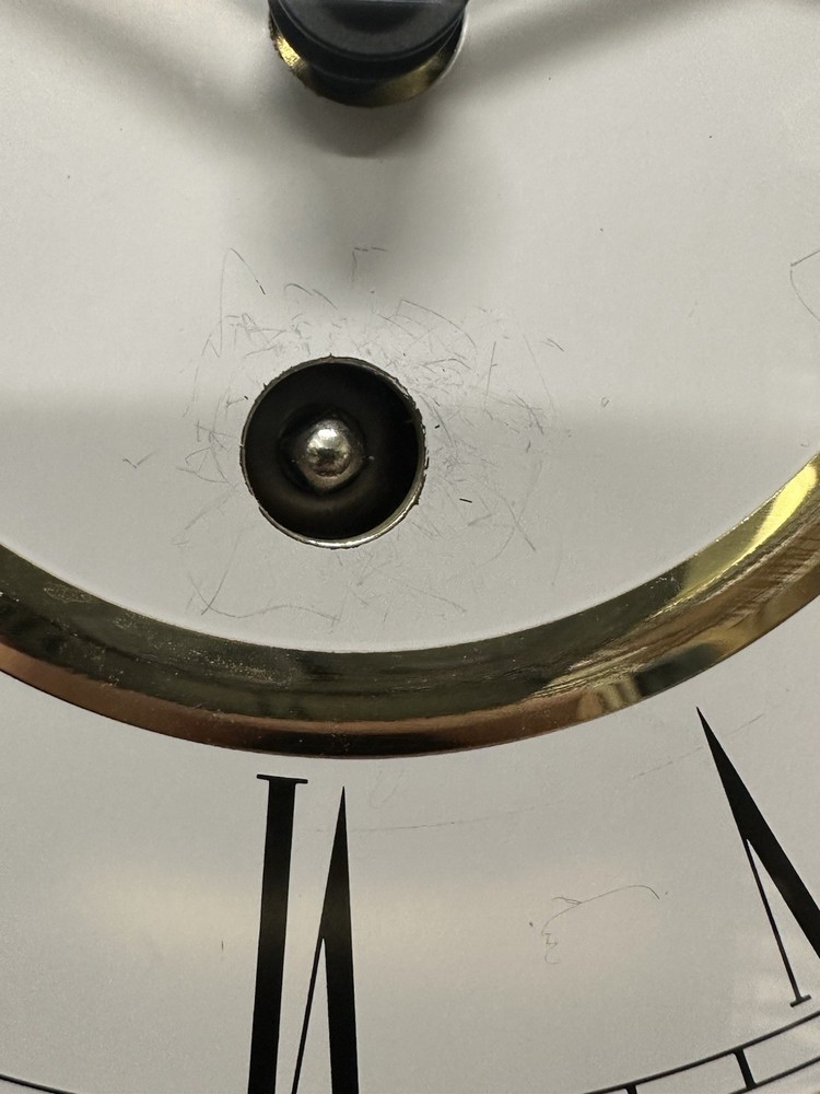 Hermle Westminster Chime Wall Clock Key Wind Pendulum Germany Working