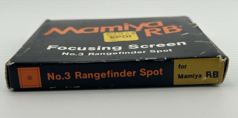 Mamiya RB67 Rangefinder Spot Focusing Screen No.3 Horizontal Split-Image NEW!
