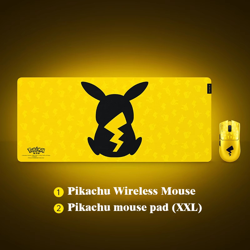 Razer x Pokémon Pikachu Viper V3 Pro Wireless Mouse + Mouse Pad Set