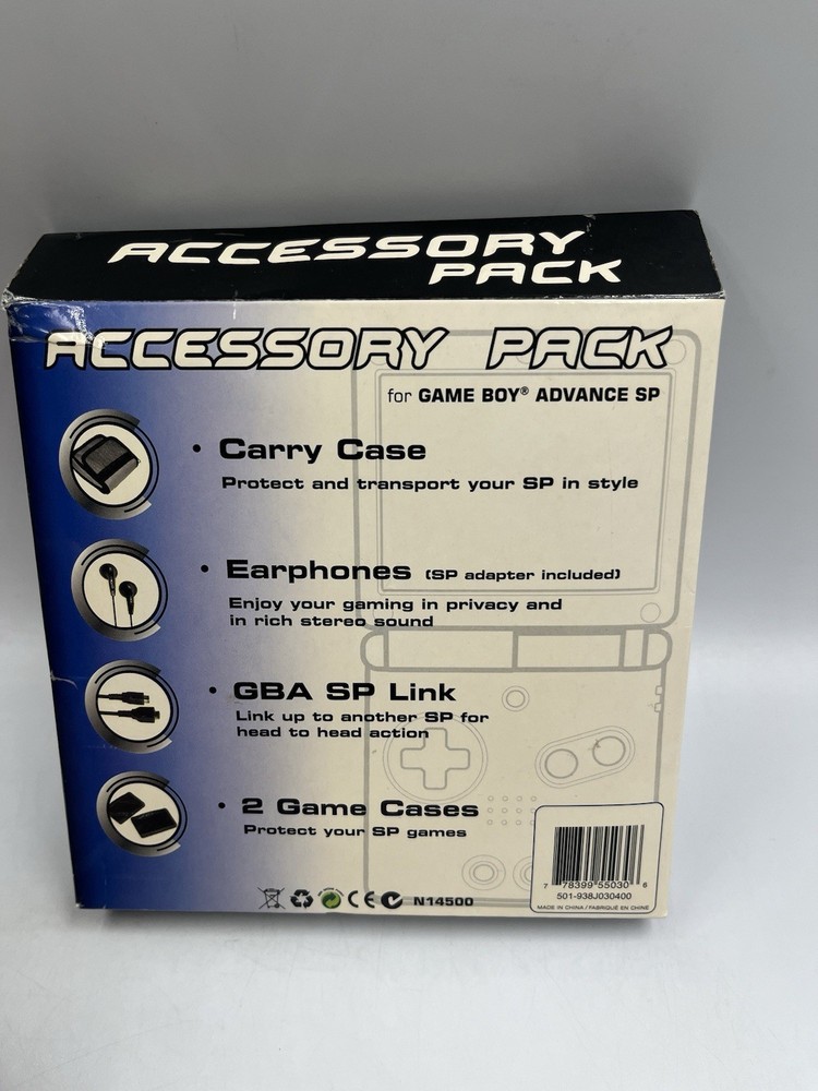 Accessory Pack for Game Boy Advance SP