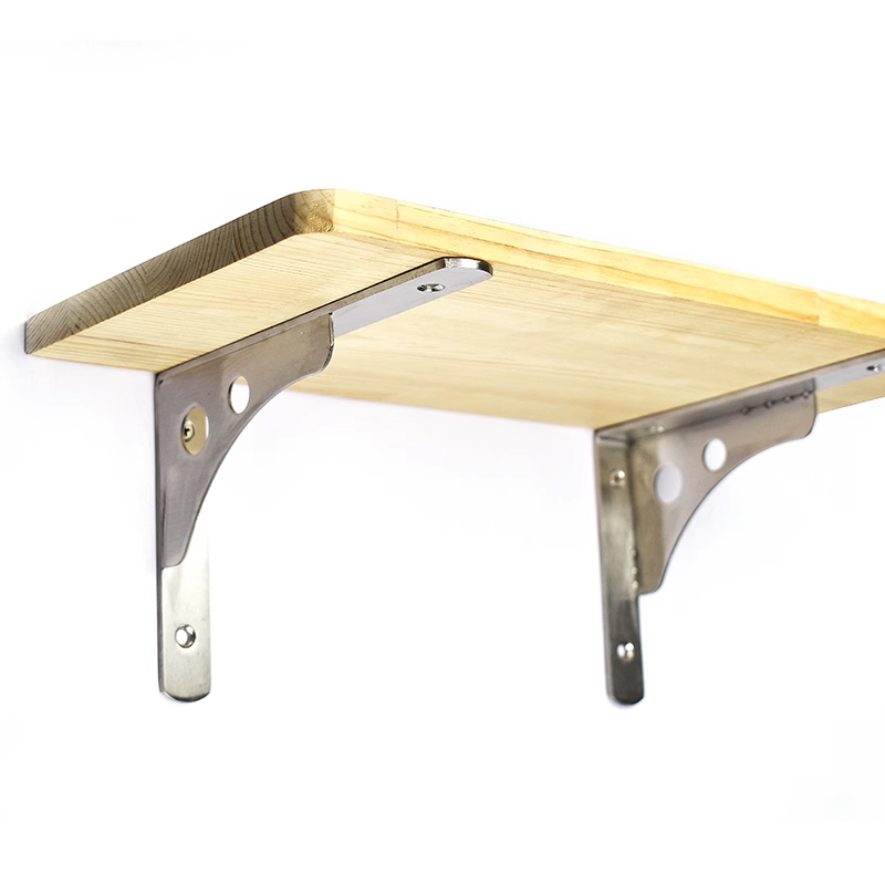 Solid Thickening Stainless Steel Triangular Support Bracket Wall Shelf Mounted