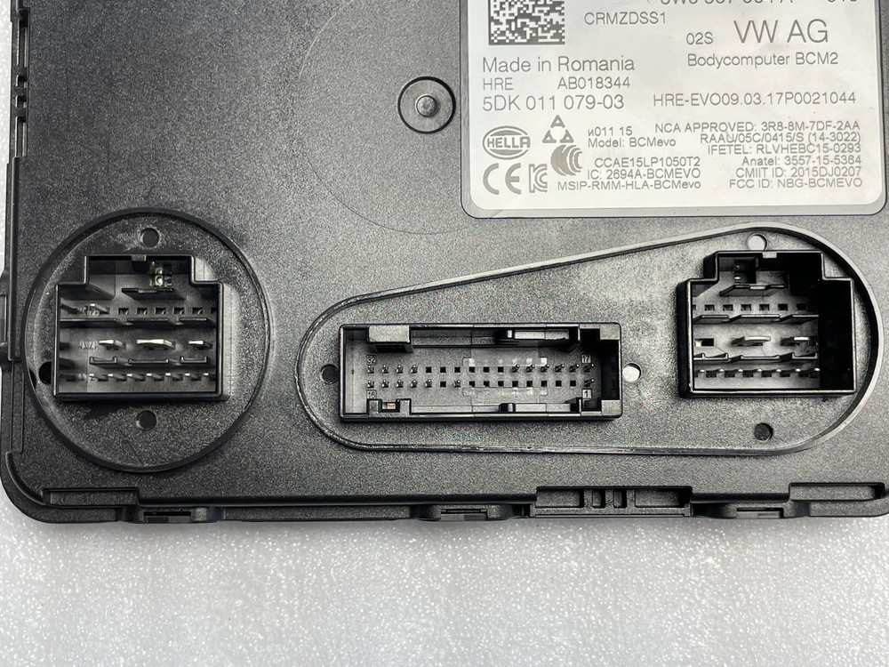 AUDI Q5 ON-BOARD ELECTRICAL SYSTEM CENTRAL CONTROL UNIT FOR COMFORT SYSTEM BC...