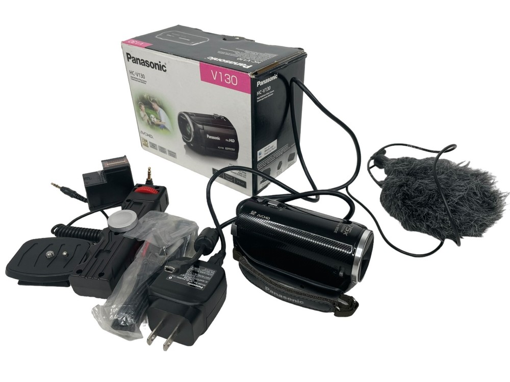 Panasonic HC-V130 8.9MP high definition Video Camera